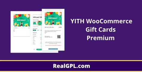 yith WooCommerce gift cards